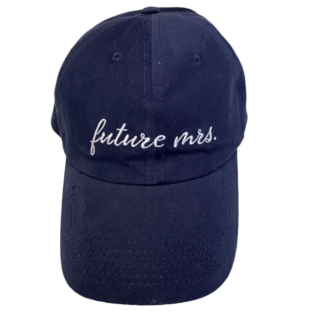 FUTURE Mrs. Navy Baseball Cap with Adjustable Closure